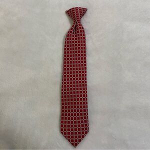 Chaps kids Maroon clip on tie